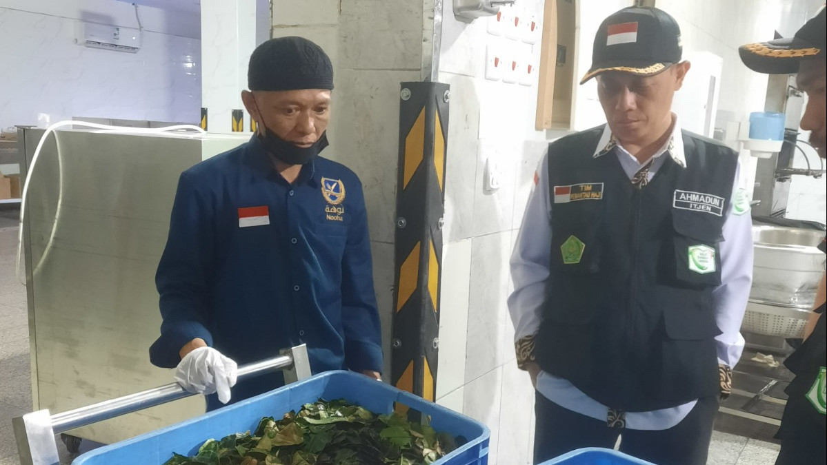 Tim Itjen Pantau Dapur Pastikan Kualitas dan Citarasa Makanan Jemaah Haji Indonesia