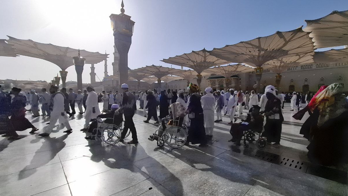 Jumlah Jamaah Nyasar di Nabawi Sehari Capai Ratusan