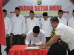 18 Simpatisan JI di Poso Mengucapkan Ikrar Setia Kepada NKRI
