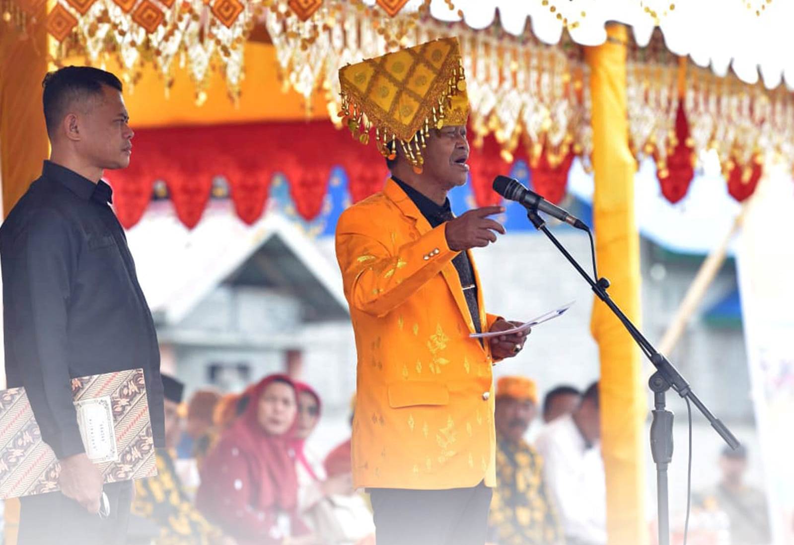 Gubernur Puji Kepemimpinan Bupati dan Wabup Sigi Pada Peringatan HUT Kabupaten Sigi
