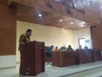 Pj Bupati Sampaikan Jawaban Terhadap Pandangan Umum fraksi-fraksi DPRD Atas Raperda