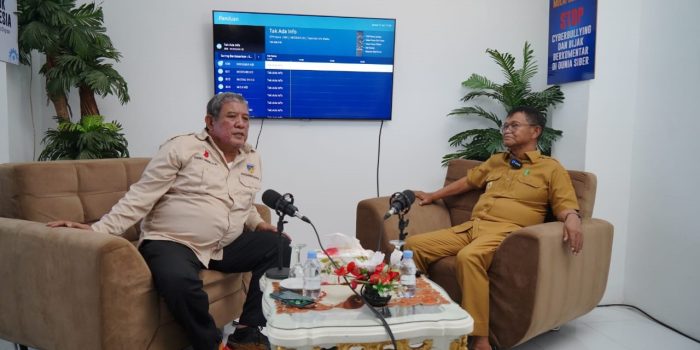 Gubernur Sulteng Resmikan Podcast Megalist Milik Diskominfo Santik