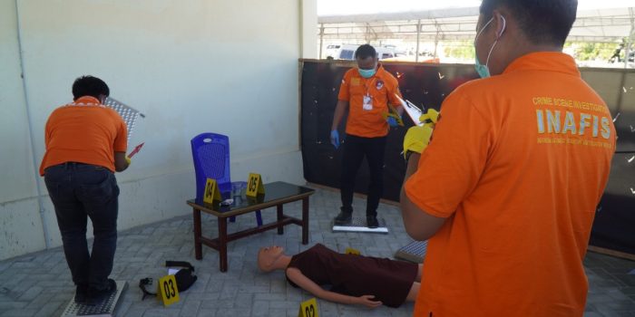 Lomba PAM dan Olah TKP Polda Sulteng, Polres Parimo Raih Juara 1