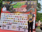 Kapolres Parimo Secara Resmi Menutup Iven Drag Race and Drag Bike