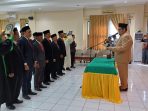 Pj Bupati Parimo Melantik 11 Pejabat Eselon II