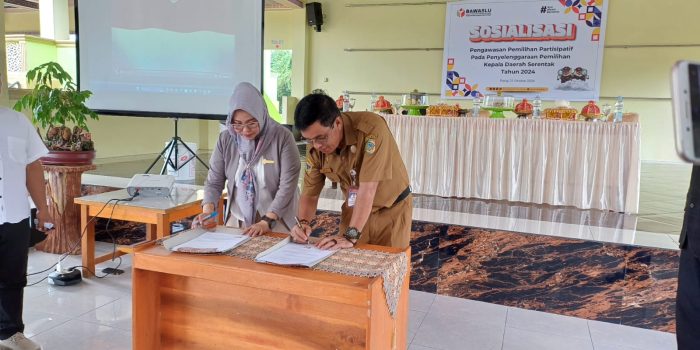 Bawaslu Parimo Sosialisasi Pengawasan Pemilihan Partisipatif pada Penyelenggaraan Pilkada 2024