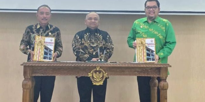 Ketua DPRD Parimo Hadiri Penyerahan LHP LKPD 2024 oleh BPK Sulteng