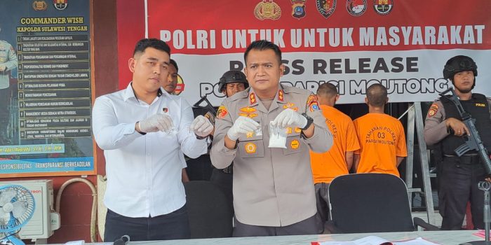 Dua Pengedar Sabu Ditangkap, Satu DPO Diburu Polres Parimo