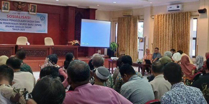 Disdikbud Parimo Sosialisasikan SPMB Gantikan PPDB Mulai Tahun Ajaran 2025/2026