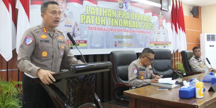 Polda Sulteng Gelar Operasi Patuh Tinombala 2025, Sasar Pelanggaran Lalin Berisiko Tinggi