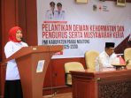Hestiwati Resmi Nahkodai PMI Parimo, Fokus Benahi Layanan Darah dan Kuatkan Relawan