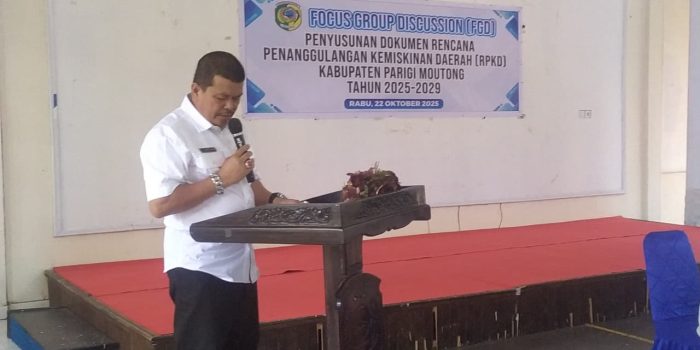 Wabup Dorong Strategi Konkret Tekan Angka Kemiskinan di Parimo
