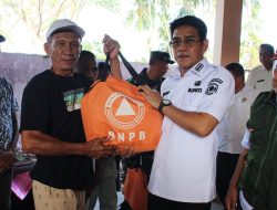 Pemda Parimo Salurkan Bantuan BNPB Kepada Korban Karhutla di Parigi Utara