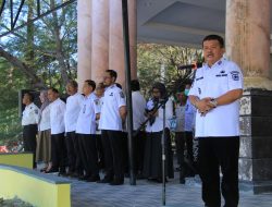 Hari Pertama Masuk Kerja, Wabup Tegaskan Disiplin ASN dan Kebersihan Kantor