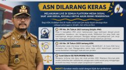 Fokus Pelayanan Publik, ASN Parimo Diminta Tidak Live Medsos Saat Bekerja