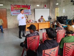 Satresnarkoba Polres Parimo Gencarkan Penyuluhan Kampung Bebas Narkoba
