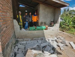 Akibat Gempa M 6,7 Sejumlah Rumah di Desa Torue,Tolai,dan Boyantongo Rusak