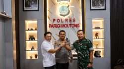 Perkuat Kamtibmas, TNI, Polri, dan Kejari Parimo Gelar Silaturahmi
