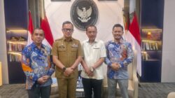 Pimpinan DPRD Parimo Temui Wamendagri Bima Arya Perjuangkan DBH Dan PPPK