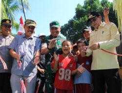 Jembatan GMP Diresmikan, Bupati Apresiasi Program Presiden RI dan TNI