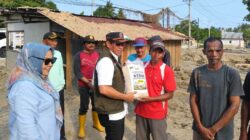 Bupati Parimo Salurkan Bantuan Korban Banjir Bandang Avolua