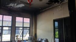 Ruang Kepala BPKAD Parimo Nyaris Terbakar Akibat Korsleting AC