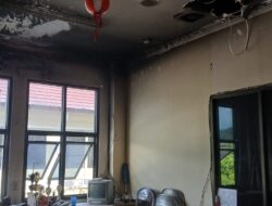 Ruang Kepala BPKAD Parimo Nyaris Terbakar Akibat Korsleting AC