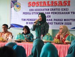 Soroti Isu Stunting dan TBC, TP-PKK Parimo Gelar Sosialisasi Kesehatan